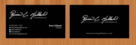 www.briangilbank.com entry by nerdcreatives