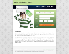 Coupons Landing Page entry by leors