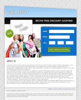 Coupons Landing Page entry by Remus