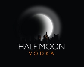 Half Moon Vodka entry by quiksilva
