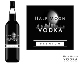 Half Moon Vodka entry by glowerz23