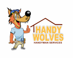 Winning entry: Handy Wolves Handyman Services entry by FIRFIRICA GABRIEL