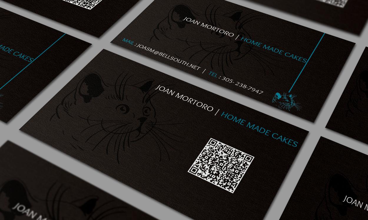 Business Card & Stationery Design for Penny Cakes