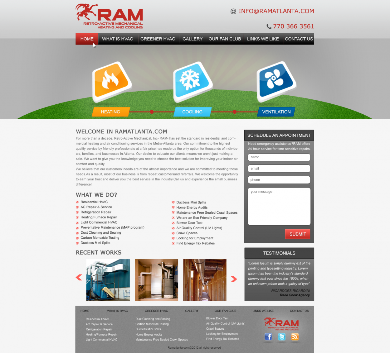 Web Design entry 602955 submitted by ricardoes