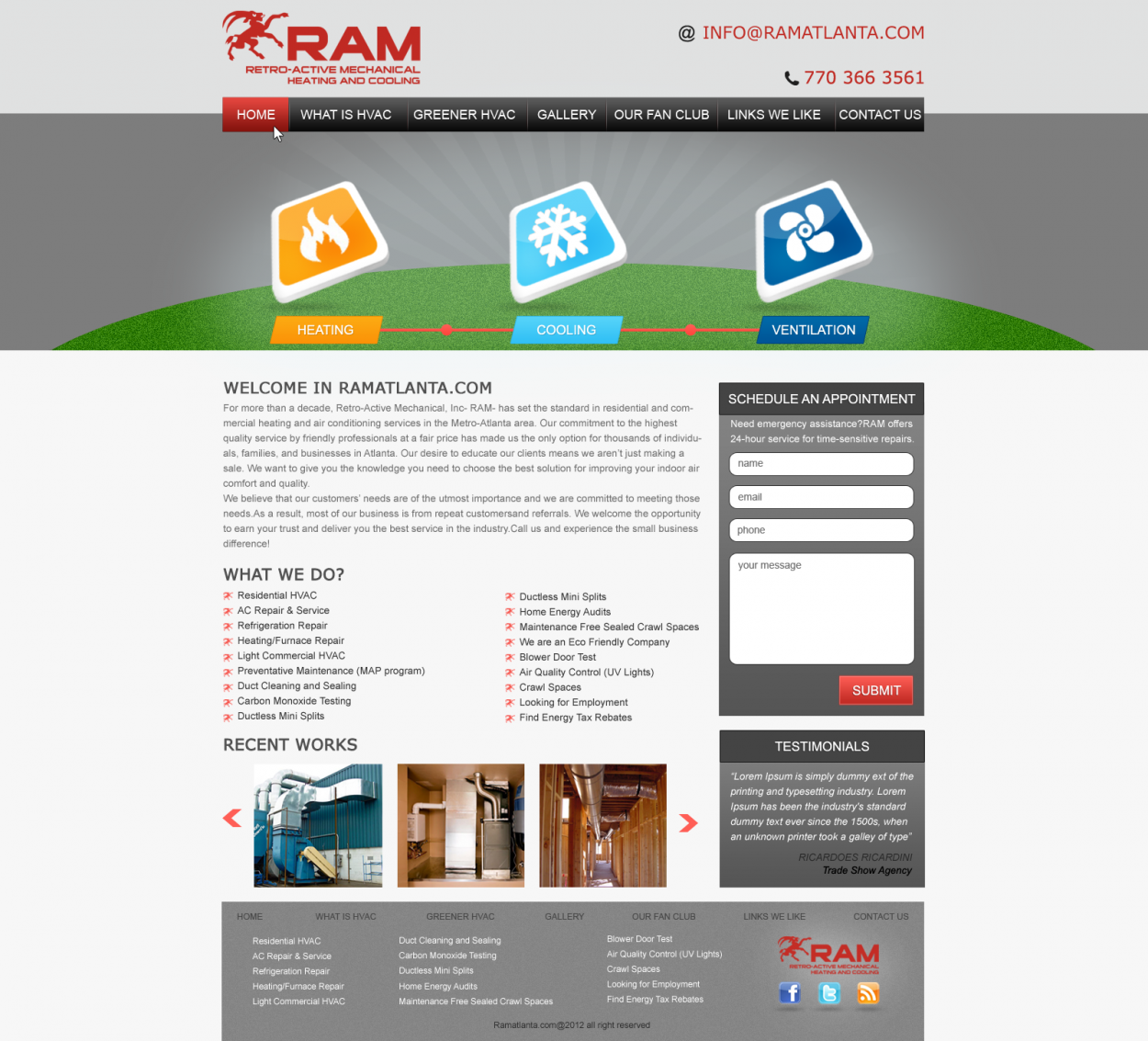 Web Design entry 603018 submitted by ricardoes