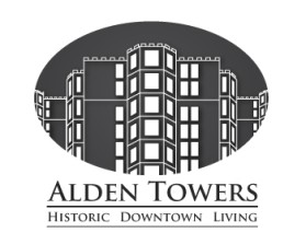 Alden Towers Apartments entry by apvisualdesign