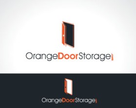 Orange Door Storage entry by aceana