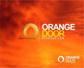 Orange Door Storage entry by bandhuji