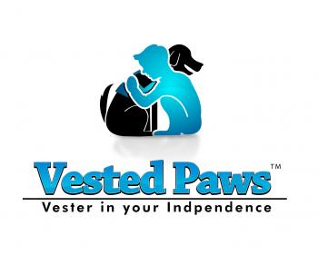 Logo Design for Vested Paws, Inc