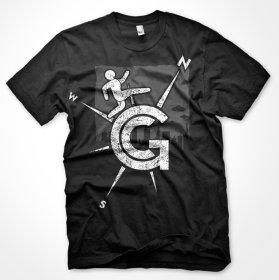 Character GPS Stylized Logo entry by room168