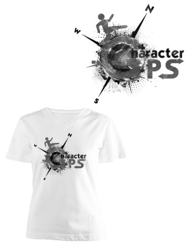 Character GPS Stylized Logo entry by Moargun