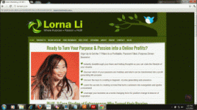 Personal Brand Website entry by cclia