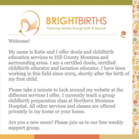 Bright Births entry by emceelp