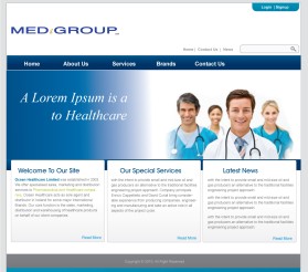 New MediGroup Website entry by maadezine