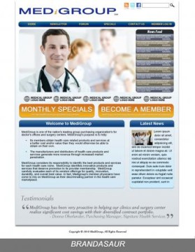 New MediGroup Website entry by brandasaur