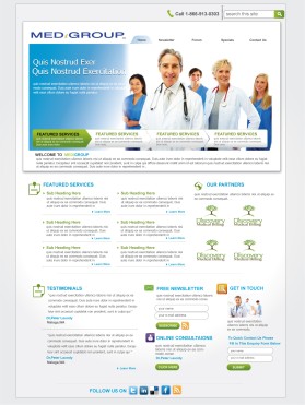 New MediGroup Website entry by maadezine