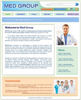 New MediGroup Website entry by KaRaKteR