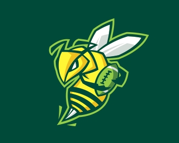 Football Hornet Mascot