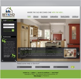 WWW.BEYONDHOMEIMPROVEMENTS.COM entry by maadezine