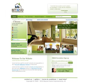 WWW.BEYONDHOMEIMPROVEMENTS.COM entry by maadezine
