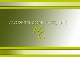 Modern Concrete, Inc. entry by OriginalDesigns