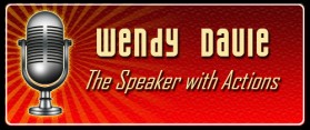 Logo Design entry 39282 submitted by xpressions to the Logo Design for Wendy Davie - Professional Speaker run by wdavie