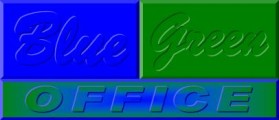 www.bluegreenoffice.com entry by cjdesigns
