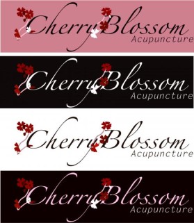 Cherry Blossom Acupuncture entry by kGraphics