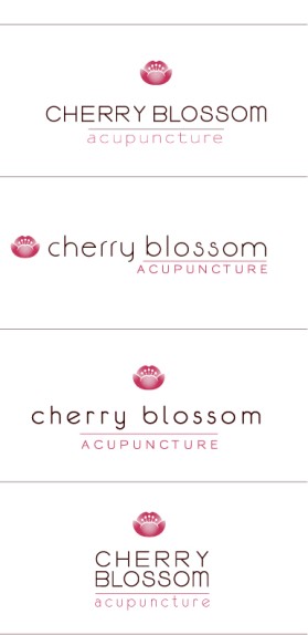 Cherry Blossom Acupuncture entry by NancyCarterDesign