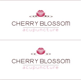Cherry Blossom Acupuncture entry by NancyCarterDesign