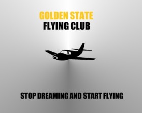 Golden State Flying Club entry by Marisa Peninton