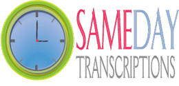 Same Day Transcriptions entry by angelcarothers