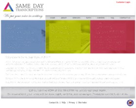 Same Day Transcriptions entry by andra121