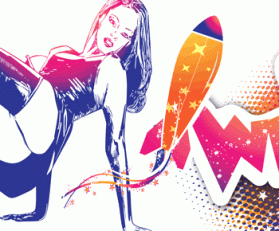 WILD SPACE A GO GO entry by ginalin