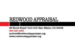 Redwood Appraisal entry by kbcorbin