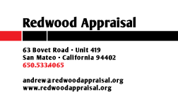 Redwood Appraisal entry by kbcorbin