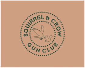 Squirrel &amp; Crow Gun Club entry by LagraphixDesigns