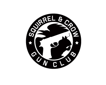 Logo Design for Squirrel & Crow Gun Club