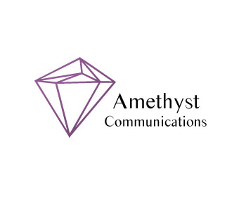 Logo Design for Amethyst Communications 