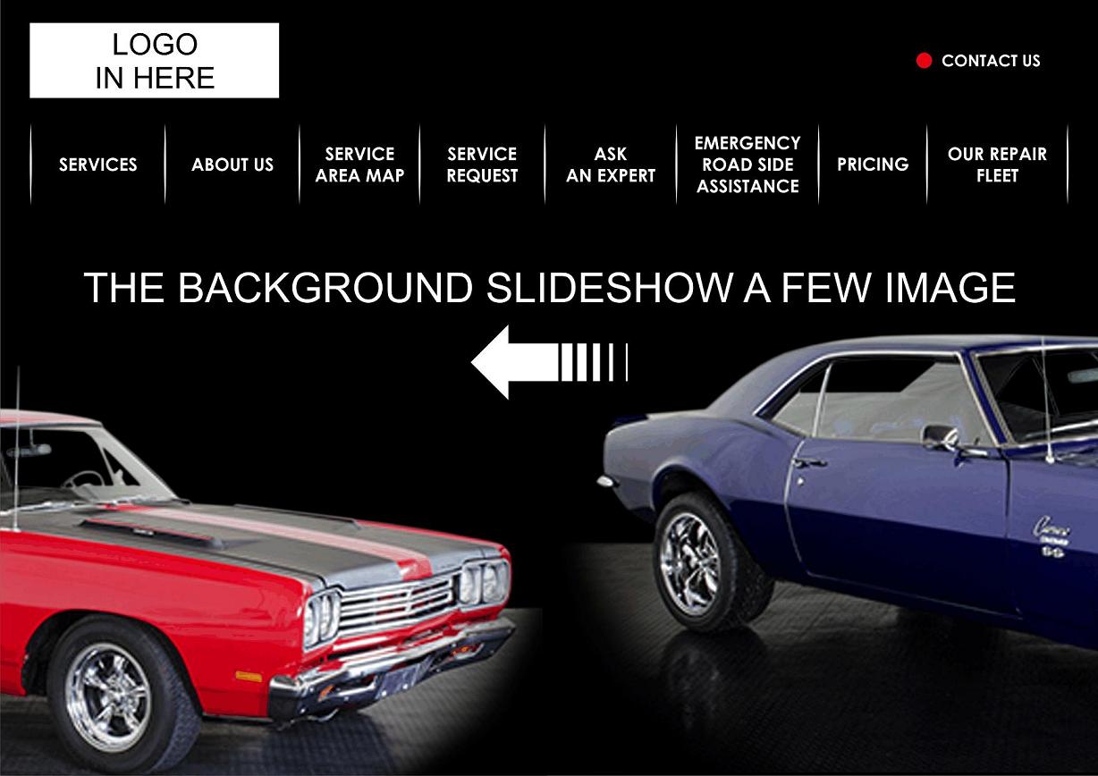 Web Design for American Classic Rides