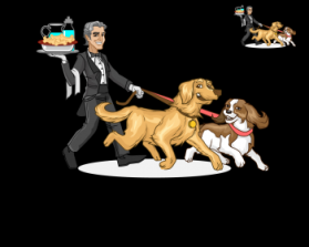 The Canine Butler entry by taks0not