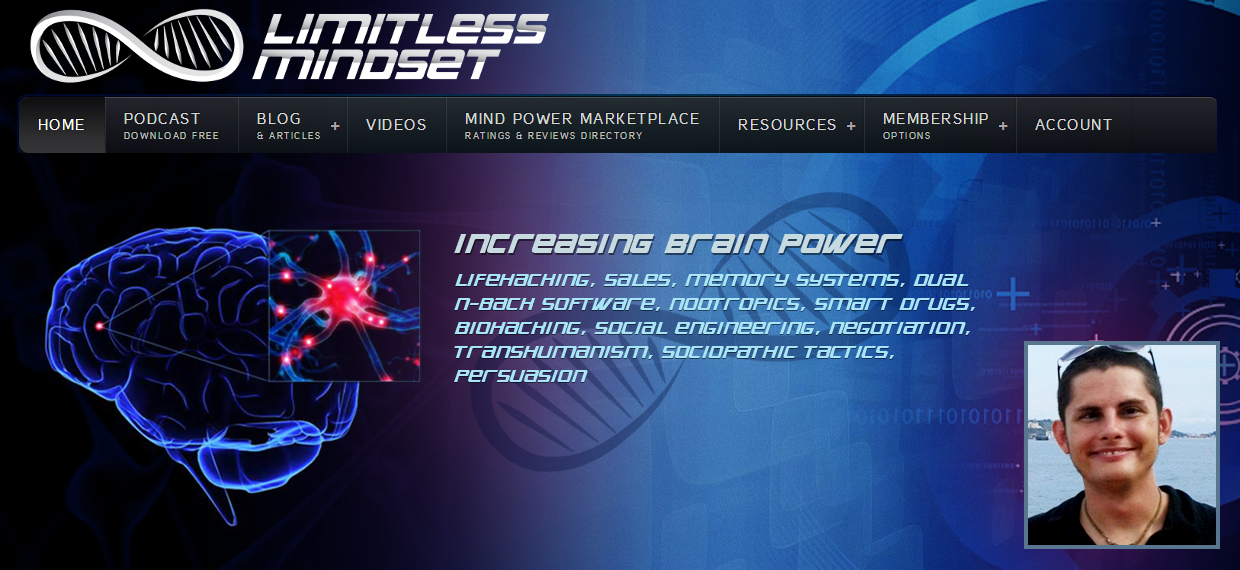 Banner Ad Design for www.LimitlessMindset.com