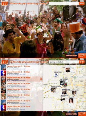 Map-Based Event Search Site entry by KaRaKteR