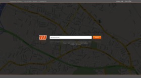 Map-Based Event Search Site entry by graphicshorse