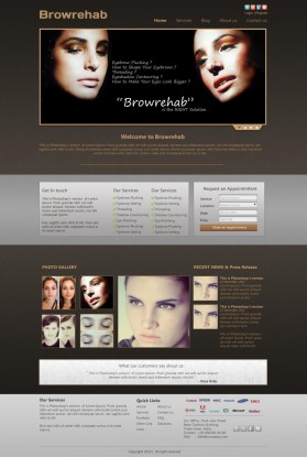 Browrehab.com entry by wirepaper