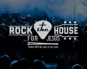 Winning entry: Rock The House For Jesus! entry by quiksilva