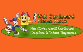 Kids Cardboard House News entry by CKIllustrations
