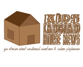 Kids Cardboard House News entry by caseycan