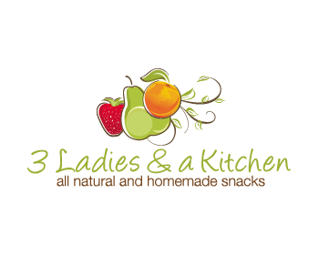 Logo Design for Three Ladies and a Kitchen