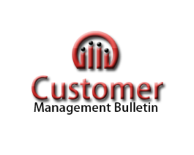 Customer Management Bulletin logo for emedia entry by vishalmoradiya26